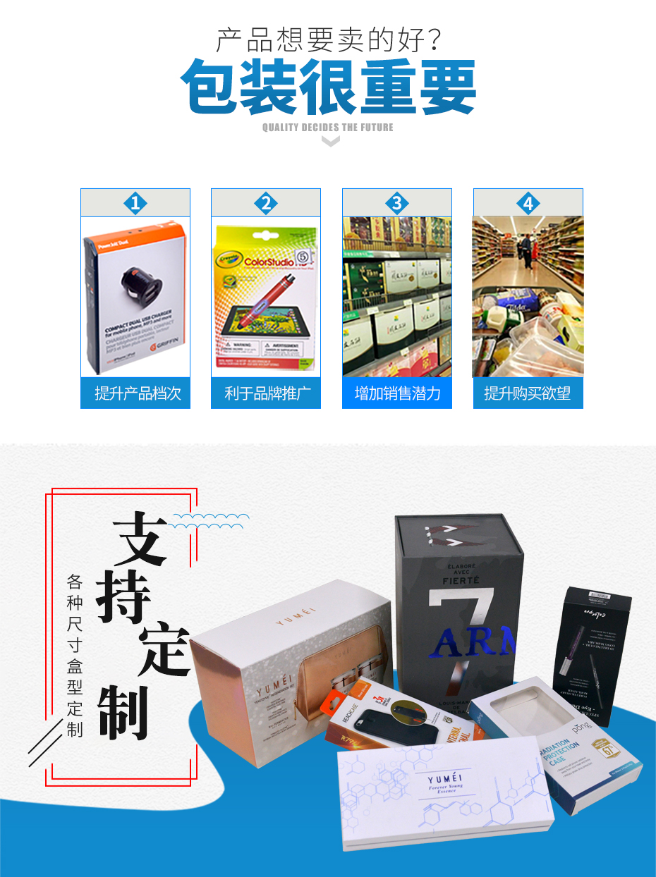 手機保護套開窗彩盒定制