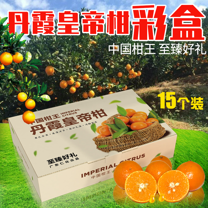 皇帝柑、橙子、橘子等水果包裝彩箱