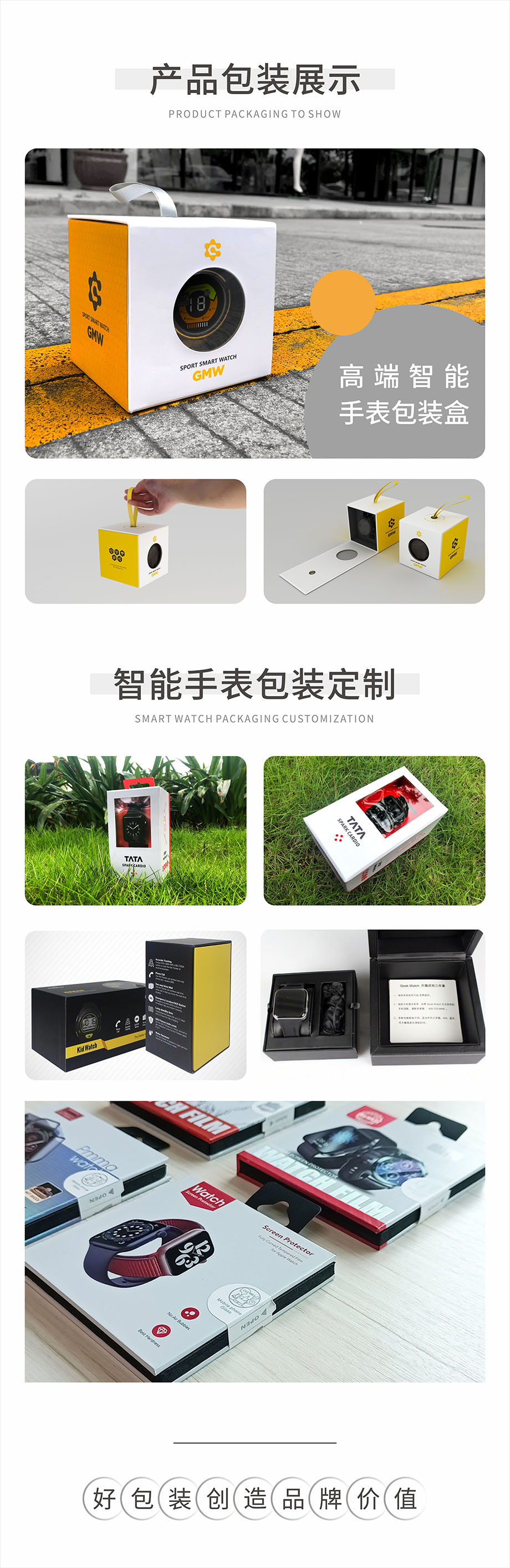 手表盒子包裝案例