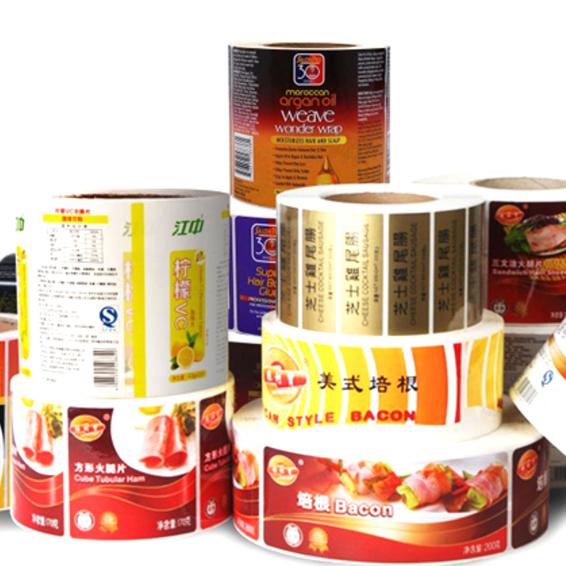 PVC不干膠貼紙食品包裝標(biāo)簽印刷定制