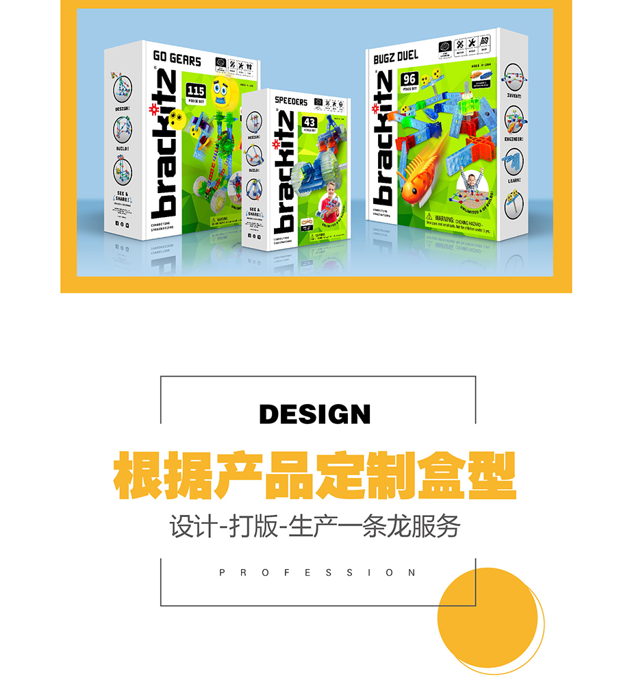 根據(jù)產(chǎn)品定制盒型