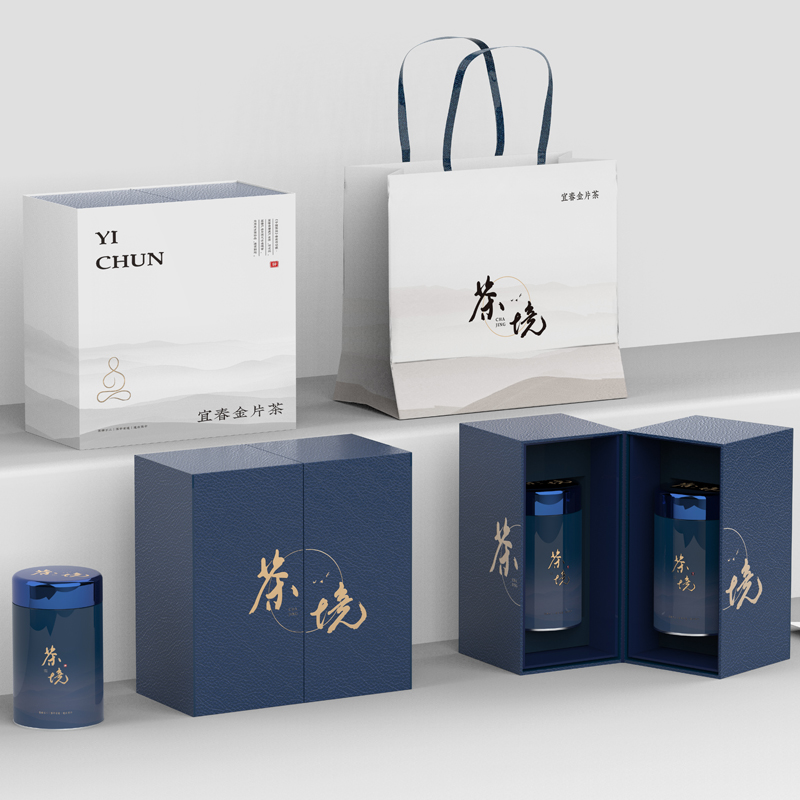 綠茶、鐵觀音、紅茶等茶葉包裝禮品盒