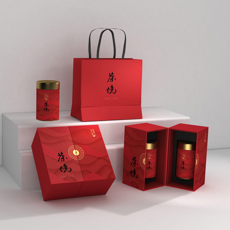 綠茶、鐵觀音、紅茶等茶葉包裝禮品盒
