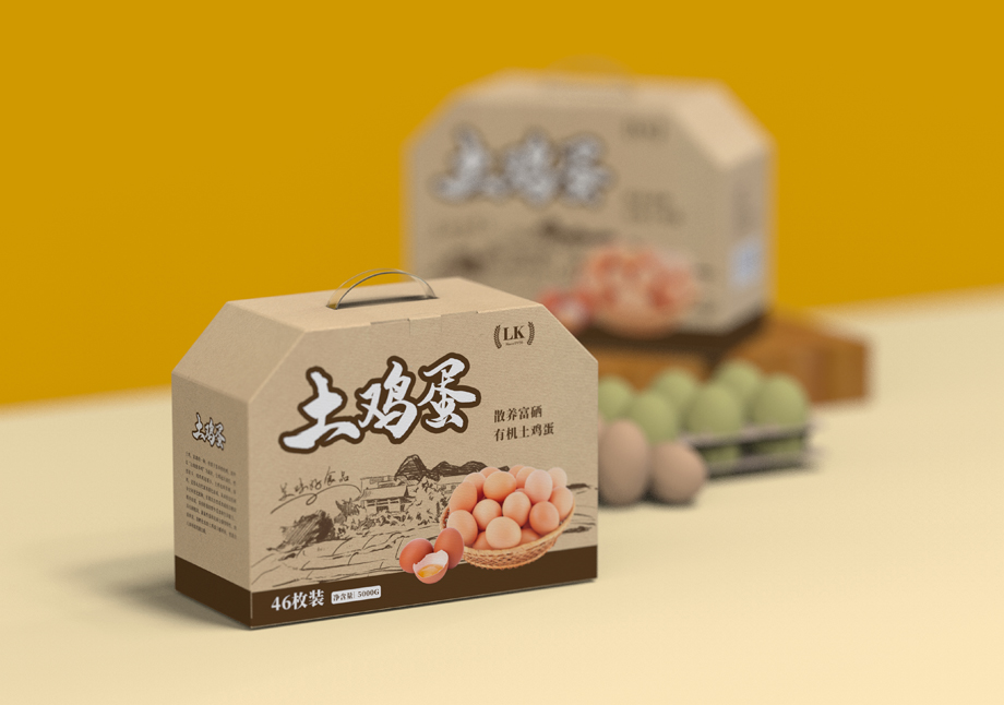 土雞蛋包裝
