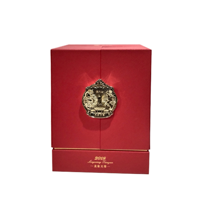 紅茶包裝禮盒定制對開磁吸禮盒