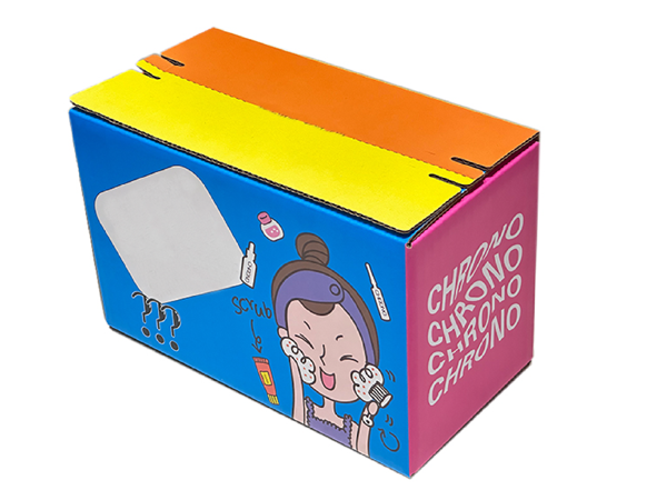 拉鏈紙箱快遞化妝品包裝盒定制