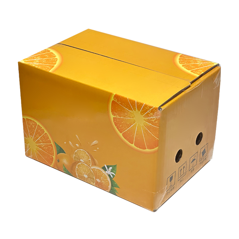 橙子包裝紙箱柑橘包裝彩箱設(shè)計(jì)定制