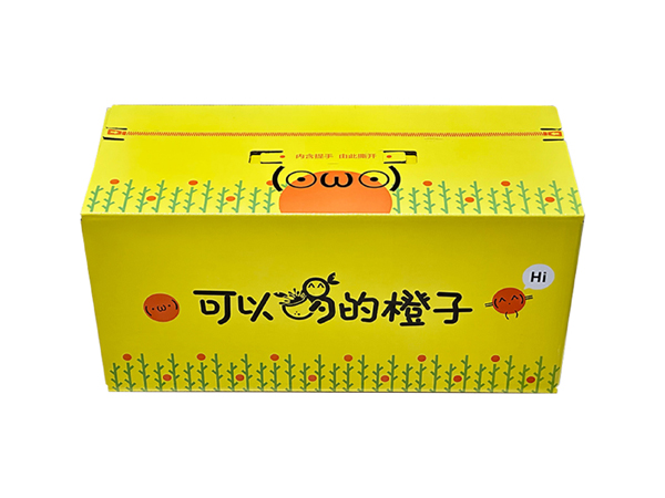 快遞包裝橙子橘子梨蘋果紙箱彩箱