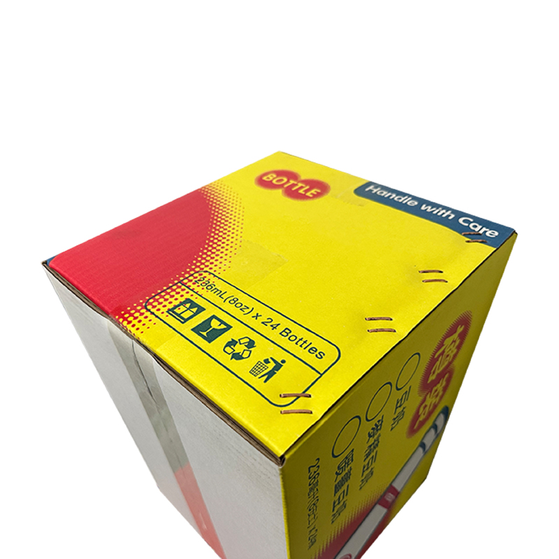樽裝豆奶牛奶包裝瓦楞紙箱釘箱