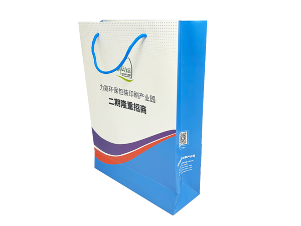 高檔手提袋定制產(chǎn)品包裝廣告手提紙袋