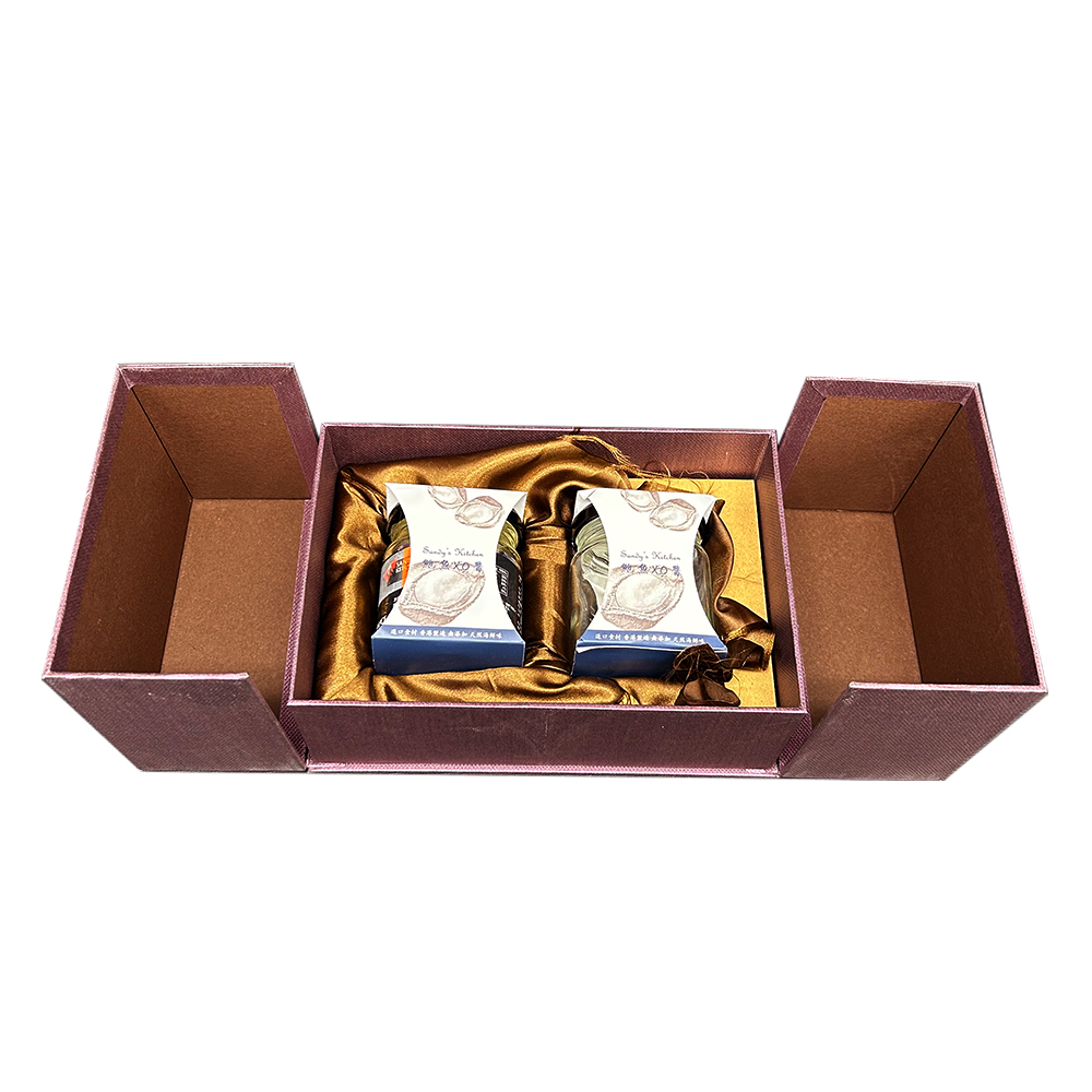 XO醬包裝盒禮盒對(duì)開門磁吸禮品盒