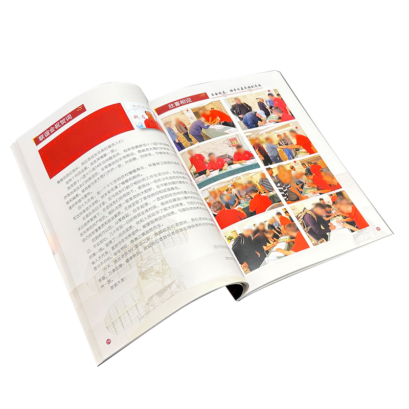 聯(lián)誼協(xié)會商會工會聯(lián)盟組織雜志特刊印刷期刊