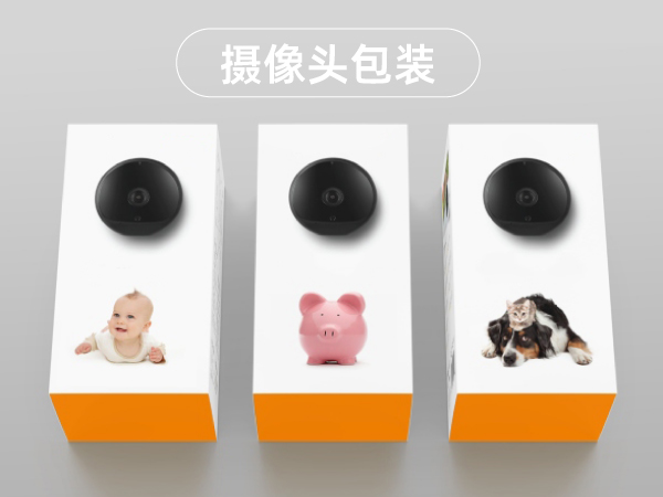 遠(yuǎn)程監(jiān)控攝像頭包裝盒