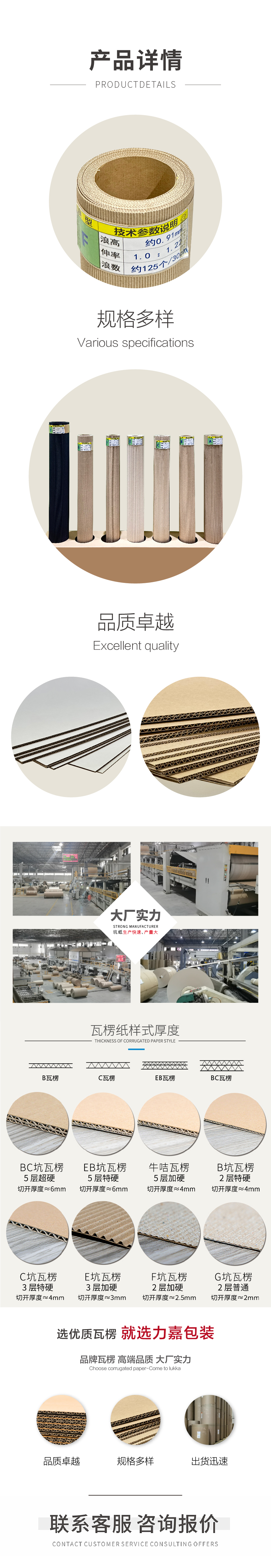瓦楞坑紙生產(chǎn)廠家